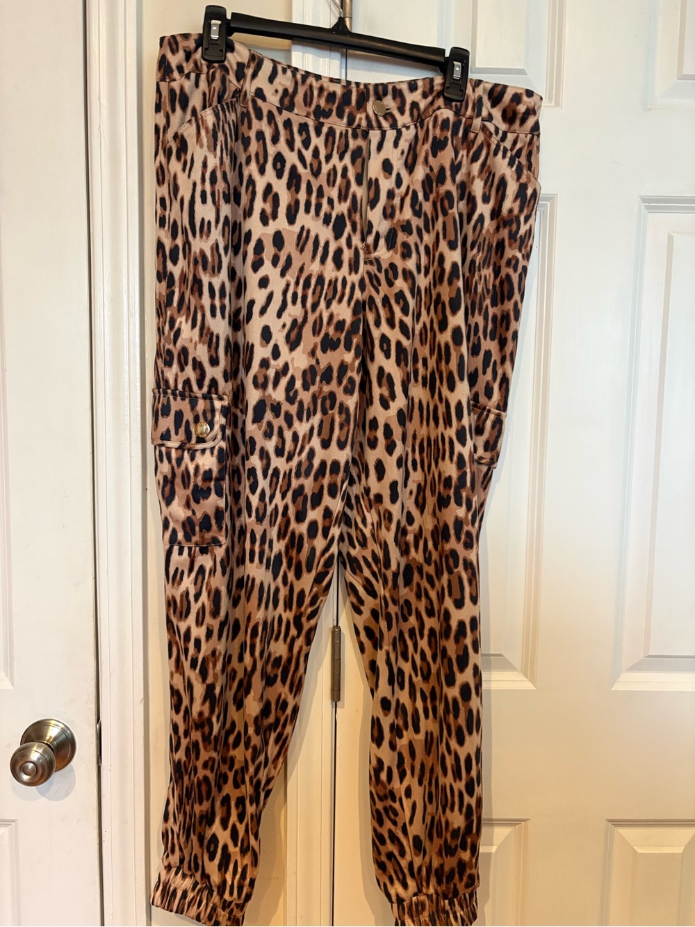 Venus Leopard Print Jogger Pants
